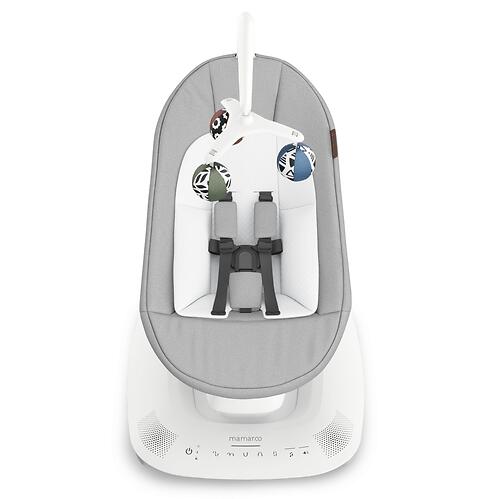 Кресло-качалка UPPAbaby MamaRoo Stella - Grey Melange (11)