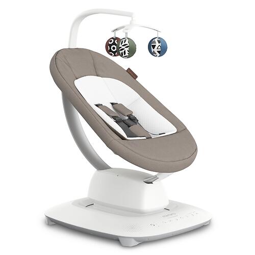 Кресло-качалка UPPAbaby MamaRoo Wells - Dark Taupe Melange (9)