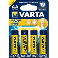 Батарейка Varta Longlife Mignon 1.5V - LR6/ AA (4шт)