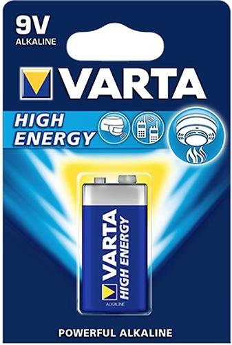 Батарейка Varta High Energy E-Block 9V - 6LP3146 (1шт) (1)