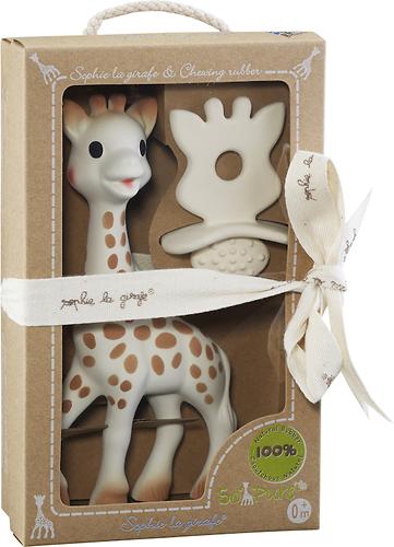 Набор подарочный Vulli Игрушка жираф и жевательная резиновая пустышка (3)