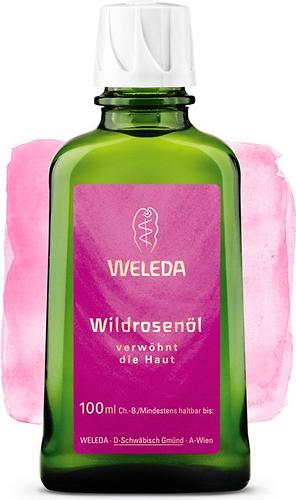 Розовое нежное масло Weleda для тела 100мл (1)