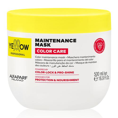 Маска для окрашенных волос YELLOW Professional Color Care Mask 500 мл (5)