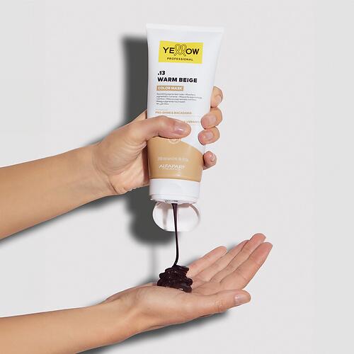Пигментированная маска YELLOW Professional Color Care Refresh Mask .13 Пепельно-Золотистый 200 мл (7)