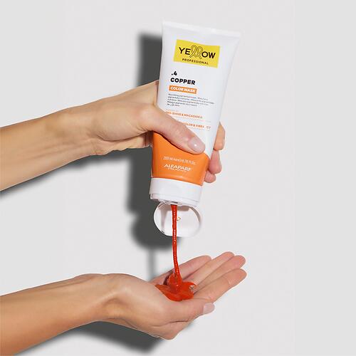 Пигментированная маска YELLOW Professional Color Care Refresh Mask .4 Медный 200 мл (7)