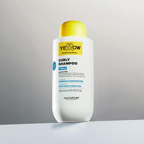 Шампунь для кудрявых и вьющихся волос YELLOW Curls Low Shampoo 500 мл (6)