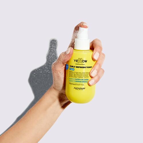 Освежающий тоник для реактивации локонов YELLOW Curly Refresh Tonic 150 мл (6)