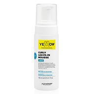 Увлажняющий несмываемый мусс для кудрявых и вьющихся волос YELLOW Professional Curls Leave-in Mousse 160 мл