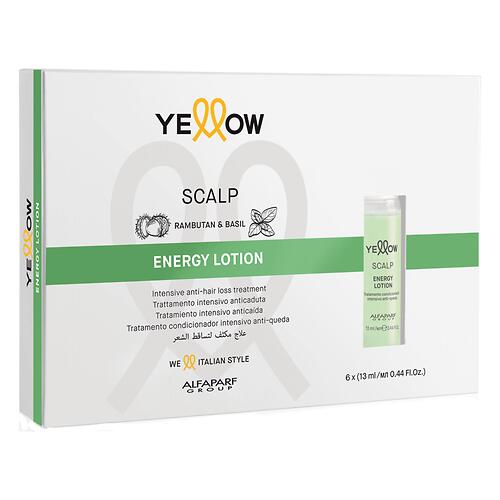 Лосьон энергетический для роста волос YELLOW Energy Lotion ампулы 6x13 мл (4)