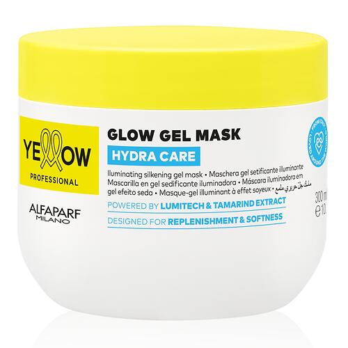 Гель-маска для придания блеска волосам YELLOW Hydra Care Glow Gel Mask 300 мл (6)