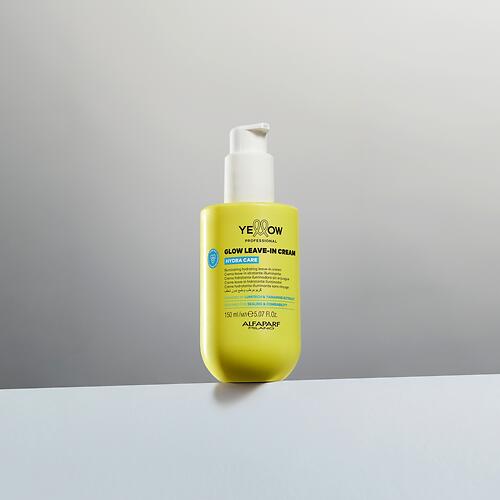 Несмываемый крем для придания блеска волосам YELLOW Hydra Care Glow Leave-In Cream 150 мл (9)