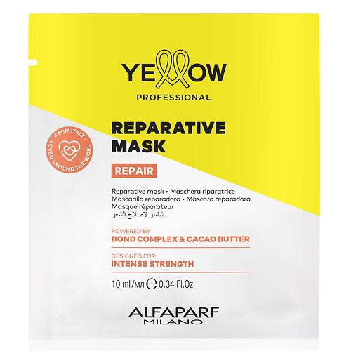 Маска реконструирующая для повреждённых волос YELLOW Repair Mask Пробник 10 мл (4)