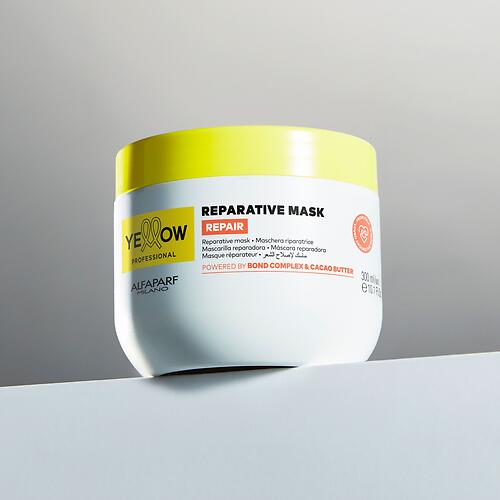 Маска реконструирующая для повреждённых волос YELLOW Repair Mask 300 мл (9)