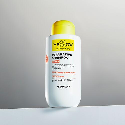 Шампунь реконструирующий для повреждённых волос YELLOW Repair Shampoo 500 мл (9)