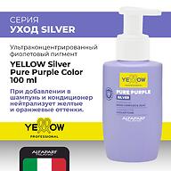 Ультраконцентрированный фиолетовый пигмент YELLOW Silver Pure Silver Color 100 мл