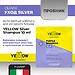 Анти-жёлтый шампунь для холодного блонда и седых волос YELLOW Silver Shampoo Пробник 10 мл (1)
