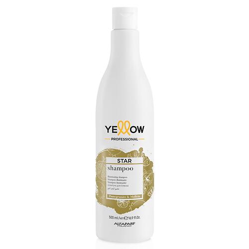 Шампунь для придания блеска волосам YELLOW Professional Star Shampoo 500 мл (4)