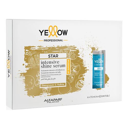 Сыворотка для придания интенсивного блеска волосам YELLOW Professional Star Intensive Shine Serum 6x13 мл (6)