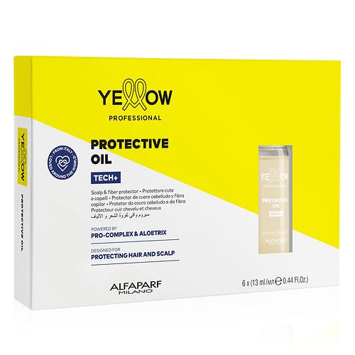Масло для защиты кожи головы и волос YELLOW Protective Oil 6x13 мл (4)